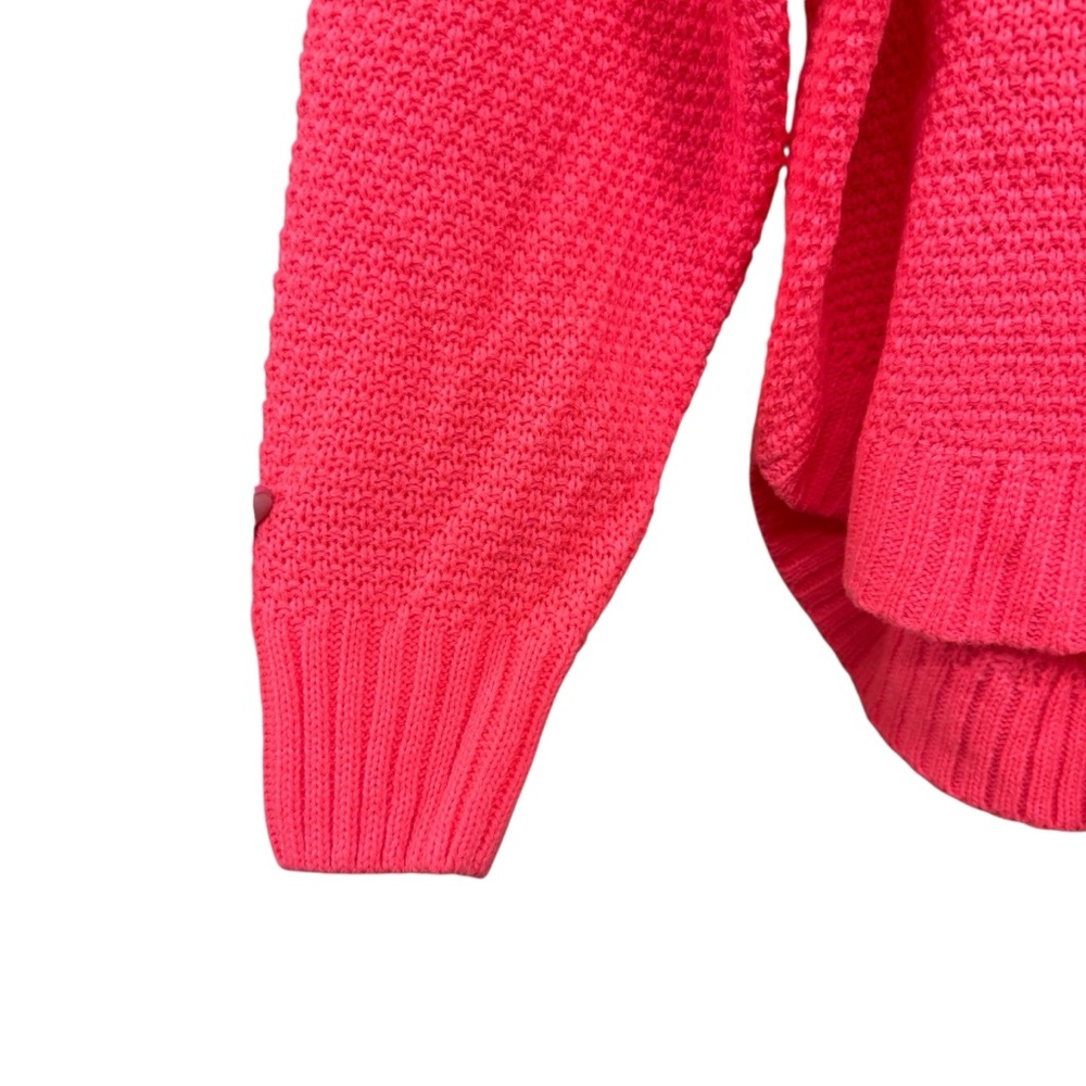 Zenana Excellent Condition Sweater size XL Bright coral - Picture 4 of 5